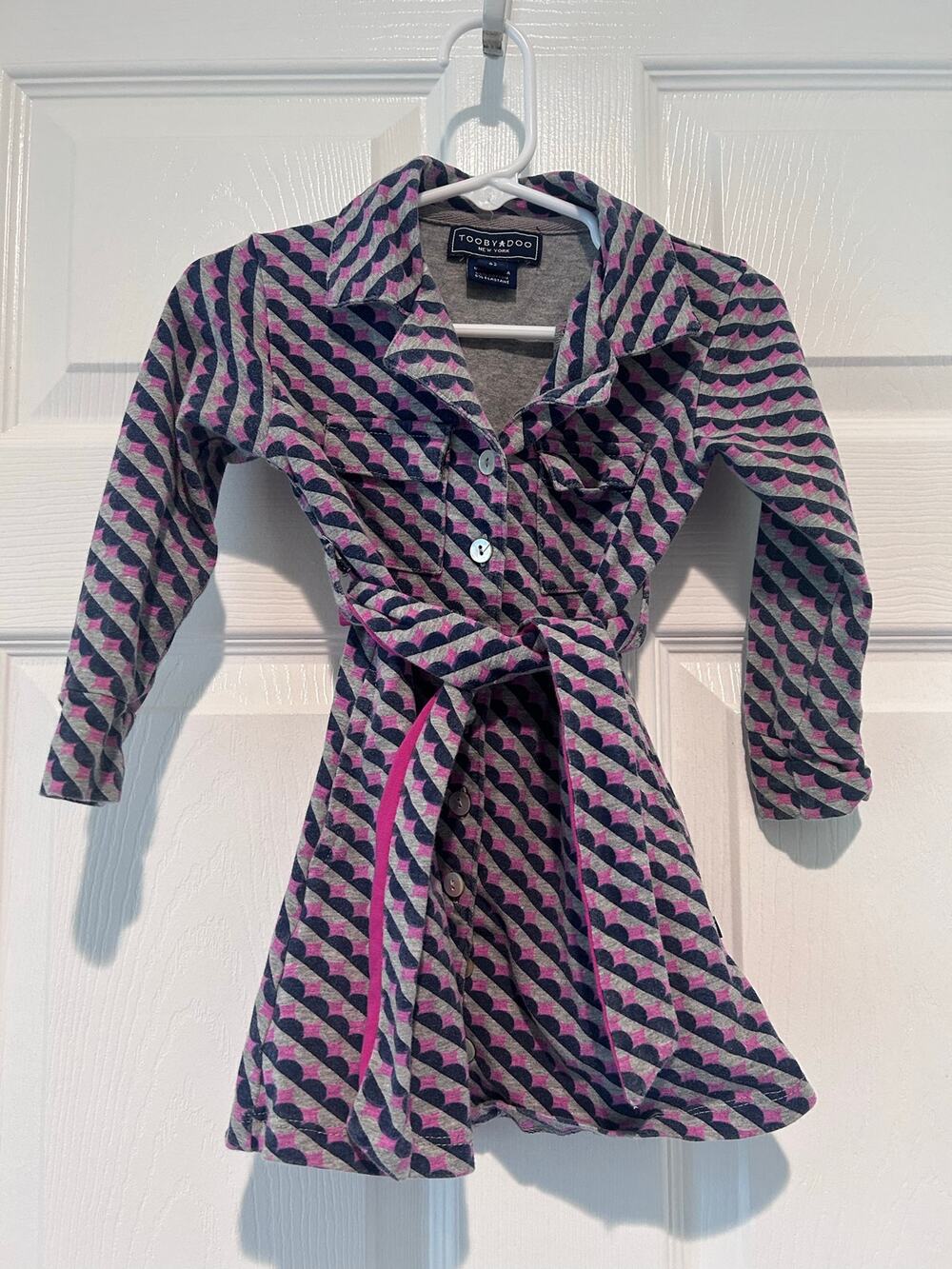 Toobydoo Toddler Girls Striped Skater Play Dress 2T Boutique BacktoSchool Preppy